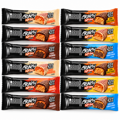 Warrior Crunch Protein Bar Mix Box