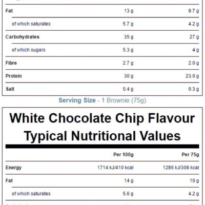 ⁦MyProtein Protein Brownie 75g⁩ – תמונה ⁦4⁩