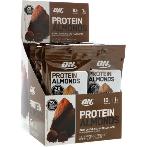 Optimum Nutrition Protein Almonds – תמונה 1