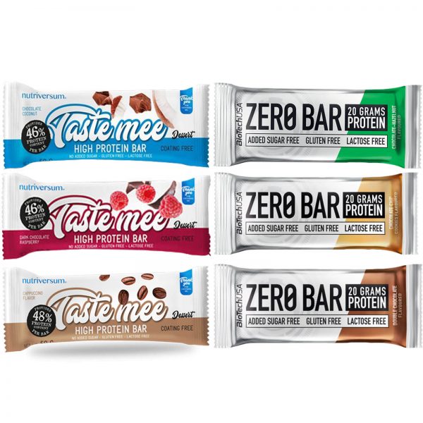 Biotech USA Zero Bar, Nutriversum Taste Mee Mix Box – תמונה 1