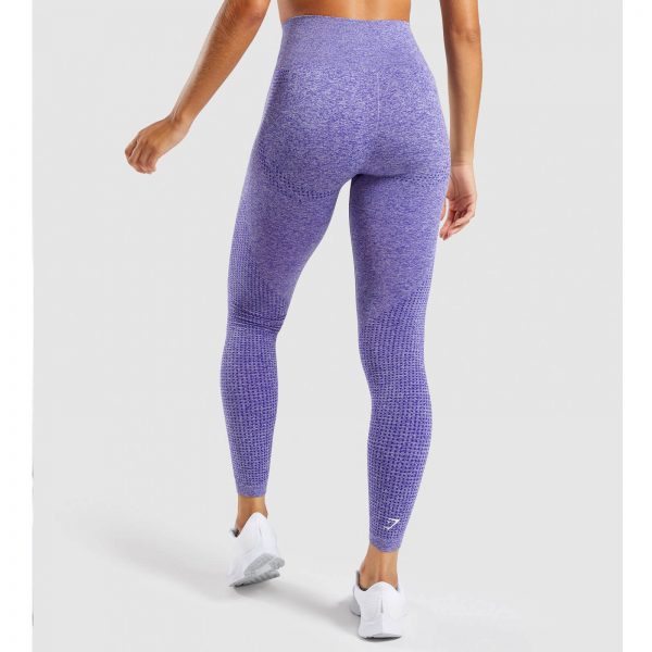 Gym Shark Vital Seamless Leggings Indigo Marl – תמונה 4