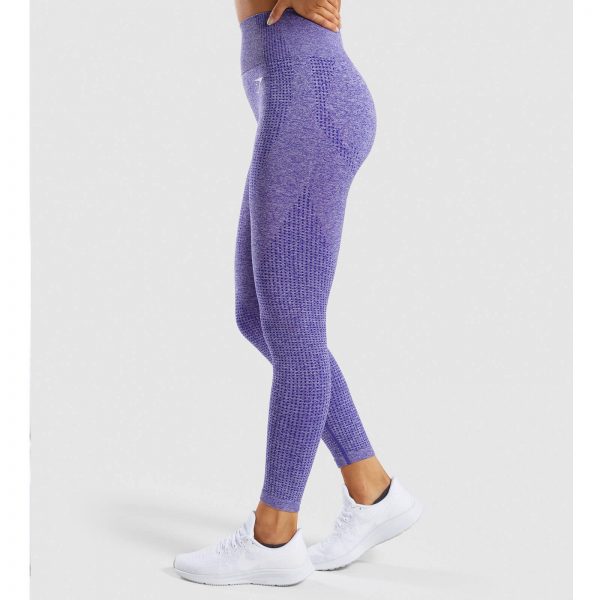 Gym Shark Vital Seamless Leggings Indigo Marl – תמונה 5