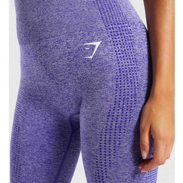 Gym Shark Vital Seamless Leggings Indigo Marl – תמונה 7