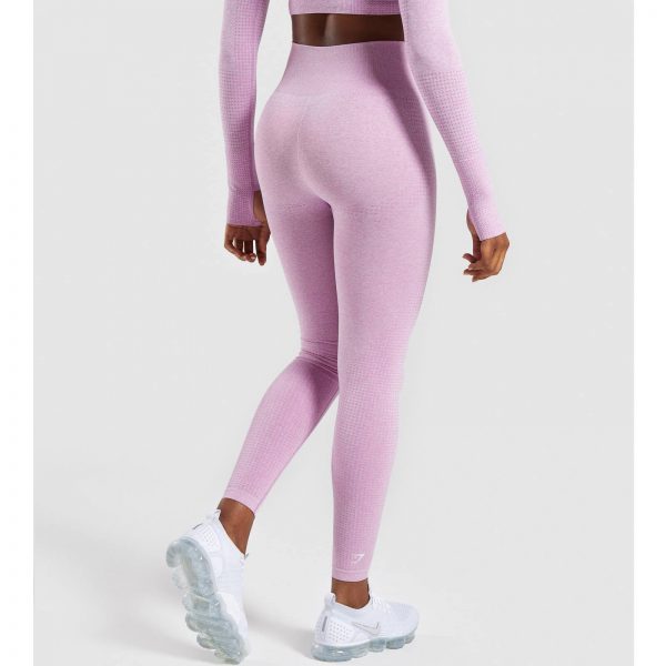 Gym Shark Vital Seamless Leggings Pink – תמונה 4
