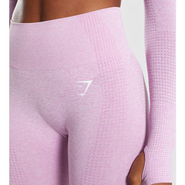Gym Shark Vital Seamless Leggings Pink – תמונה 7