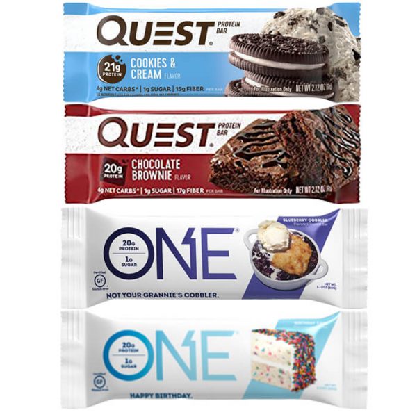 Oh Yeah! ONE Protein Bars, Quest Nutrition Protein Bars Mix Box – תמונה 1