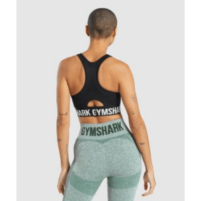 Gym Shark Flex Sports Bra Black – תמונה 2