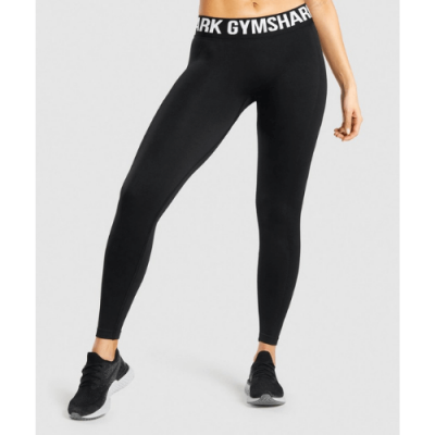Gym Shark Flex Leggings Black – תמונה 1