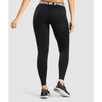 Gym Shark Flex Leggings Black – תמונה 2