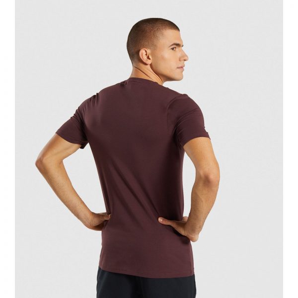 Gym Shark Critical T-shirt Red – תמונה 4