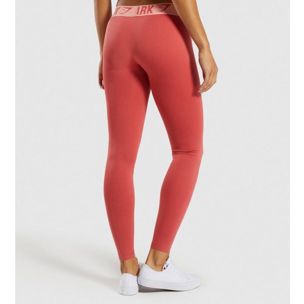 Gym Shark Fit Leggings Orange – תמונה 5