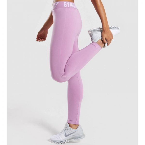 Gym Shark Fit Leggings Pink – תמונה 5