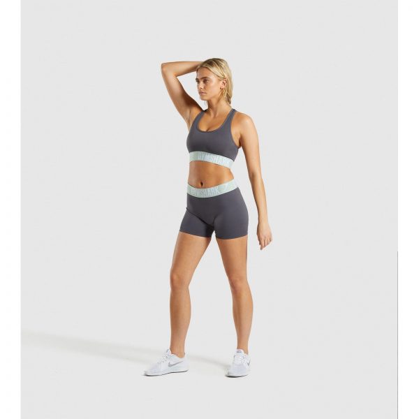 Gym Shark Fit Shorts Grey – תמונה 7