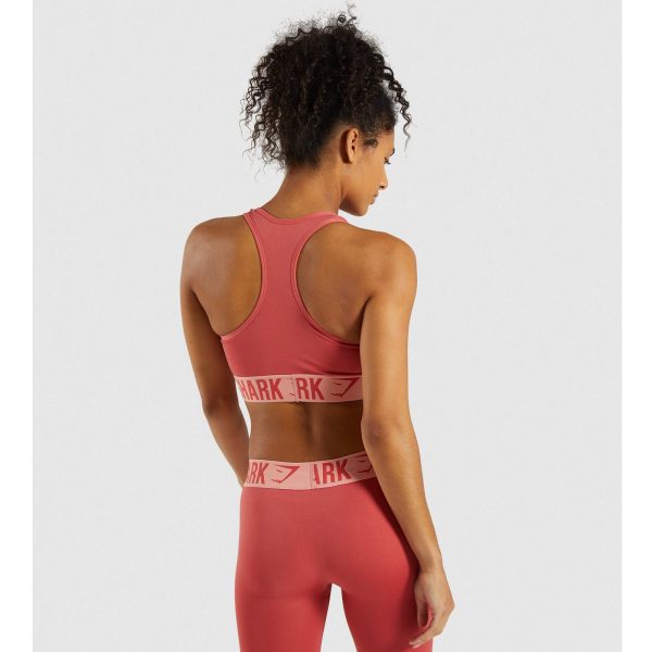 Gym Shark Fit Sports Bra Orange – תמונה 4