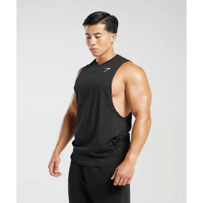 Gymshark React Drop Armhole Tank Black – תמונה 4