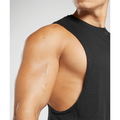 Gymshark React Drop Armhole Tank Black – תמונה 3