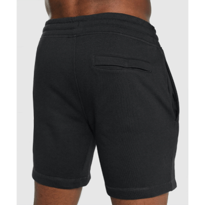 ⁦Gymshark Crest 7" Shorts Black⁩ – תמונה ⁦5⁩