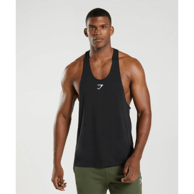 Gymshark React Stringer Black – תמונה 3