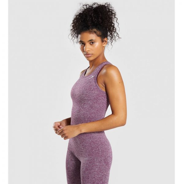 Gym Shark Vital Seamless Vest Purple – תמונה 2