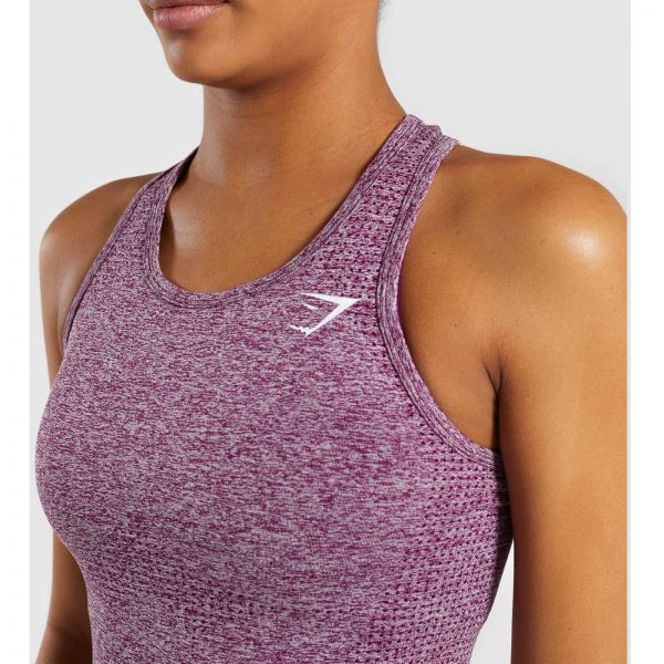 Gym Shark Vital Seamless Vest Purple – תמונה 6
