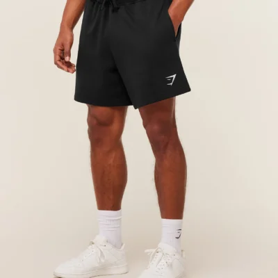 Gymshark Crest 7" Shorts Black
