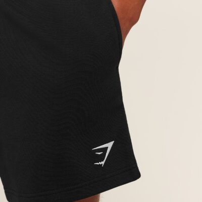 Gymshark Crest 7" Shorts Black – תמונה 3
