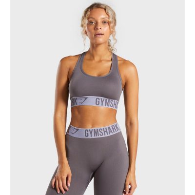 Gym Shark Fit Sports Bra Slate Lavender/Lilac – תמונה 1