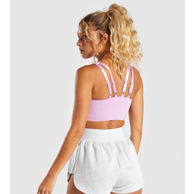 Gym Shark Legacy Fitness Bralette Pink – תמונה 2