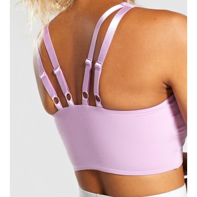 Gym Shark Legacy Fitness Bralette Pink – תמונה 4