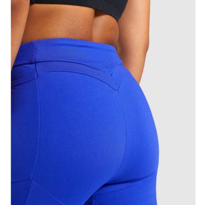 Gym Shark Legacy Fitness Panel Leggings Blue – תמונה 4