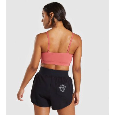 Gym Shark Legacy Fitness Sports Bra Brick Red – תמונה 2