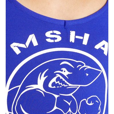 Gym Shark Legacy Fitness Sports Bra Blue – תמונה 3