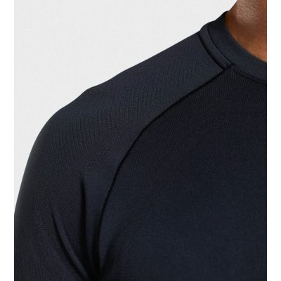 Gym Shark Lightweight Seamless T-shirt Black – תמונה 3