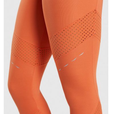 ⁦Gym Shark Pro Perform Leggings Burnt Orange⁩ – תמונה ⁦4⁩