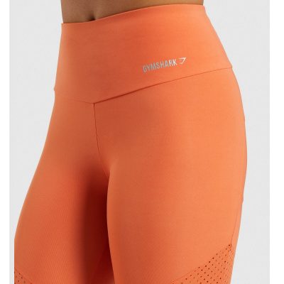 ⁦Gym Shark Pro Perform Leggings Burnt Orange⁩ – תמונה ⁦5⁩