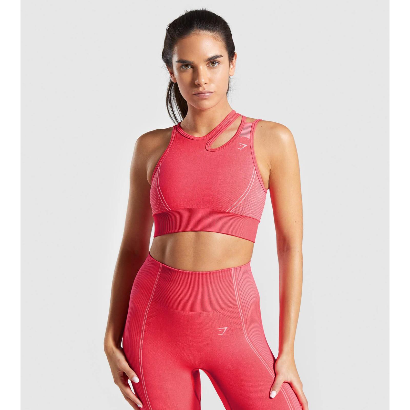 Gym Shark Ultra Seamless Sports Bra Pink
