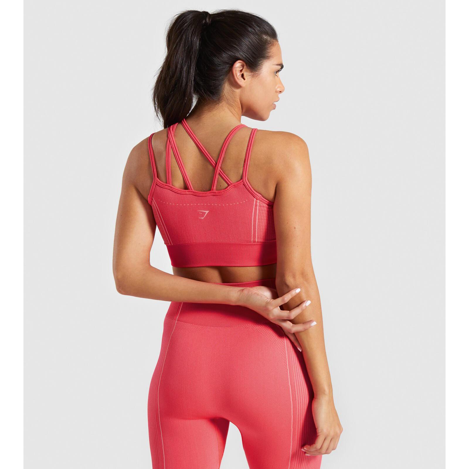 Gym Shark Ultra Seamless Sports Bra Pink