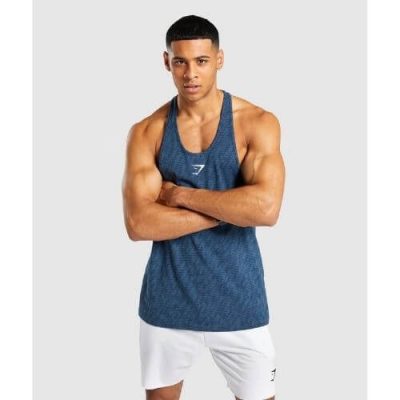 ⁦Gym Shark Critical Stringer Teal Print⁩ – תמונה ⁦1⁩