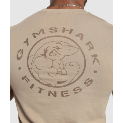 Gymshark Legacy T-shirt Cement Brown – תמונה 3