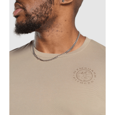 Gymshark Legacy T-shirt Cement Brown – תמונה 4