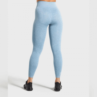 Gym Shark Vital Seamless Leggings Teal Marl – תמונה 2