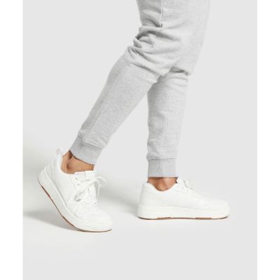 Gymshark Crest Joggers Light Grey Marl – תמונה 6