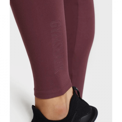 ⁦Gym Shark Solo Leggings Berry Red⁩ – תמונה ⁦3⁩
