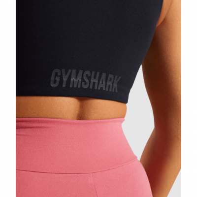⁦Gym Shark Solo Sports Bra Black⁩ – תמונה ⁦3⁩