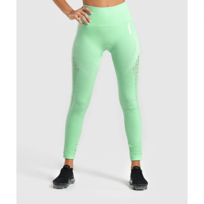 Gym Shark Energy+Seamless Sports Leggings Mint – תמונה 1