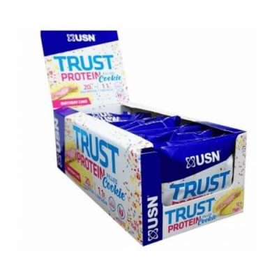 USN Trust Filled Protein Cookie 12X75G – תמונה 1