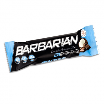 Barbarian Stacker Protein Bar 55g – תמונה 1