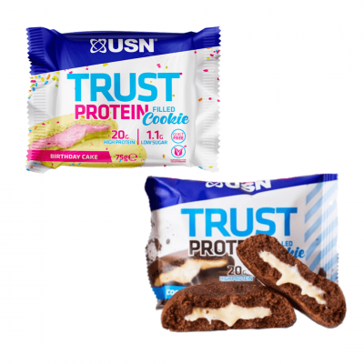 USN Trust Filled Protein Cookie Mix Box – תמונה 1