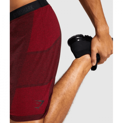 Gym Shark Vital Seamless Shorts Red – תמונה 3