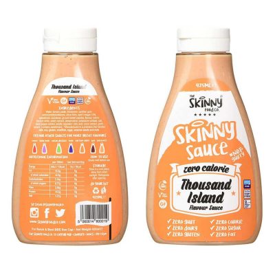 The Skinny Food Co. Zero Calorie Sauce 425ml – תמונה 3